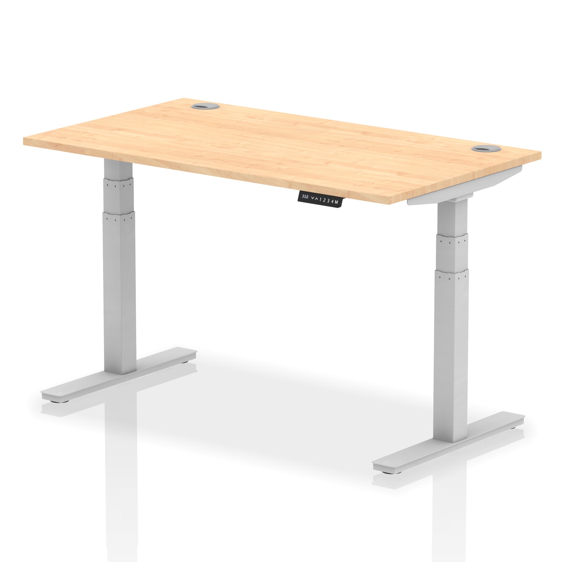Air Height Adjustable Desk With Cable Ports