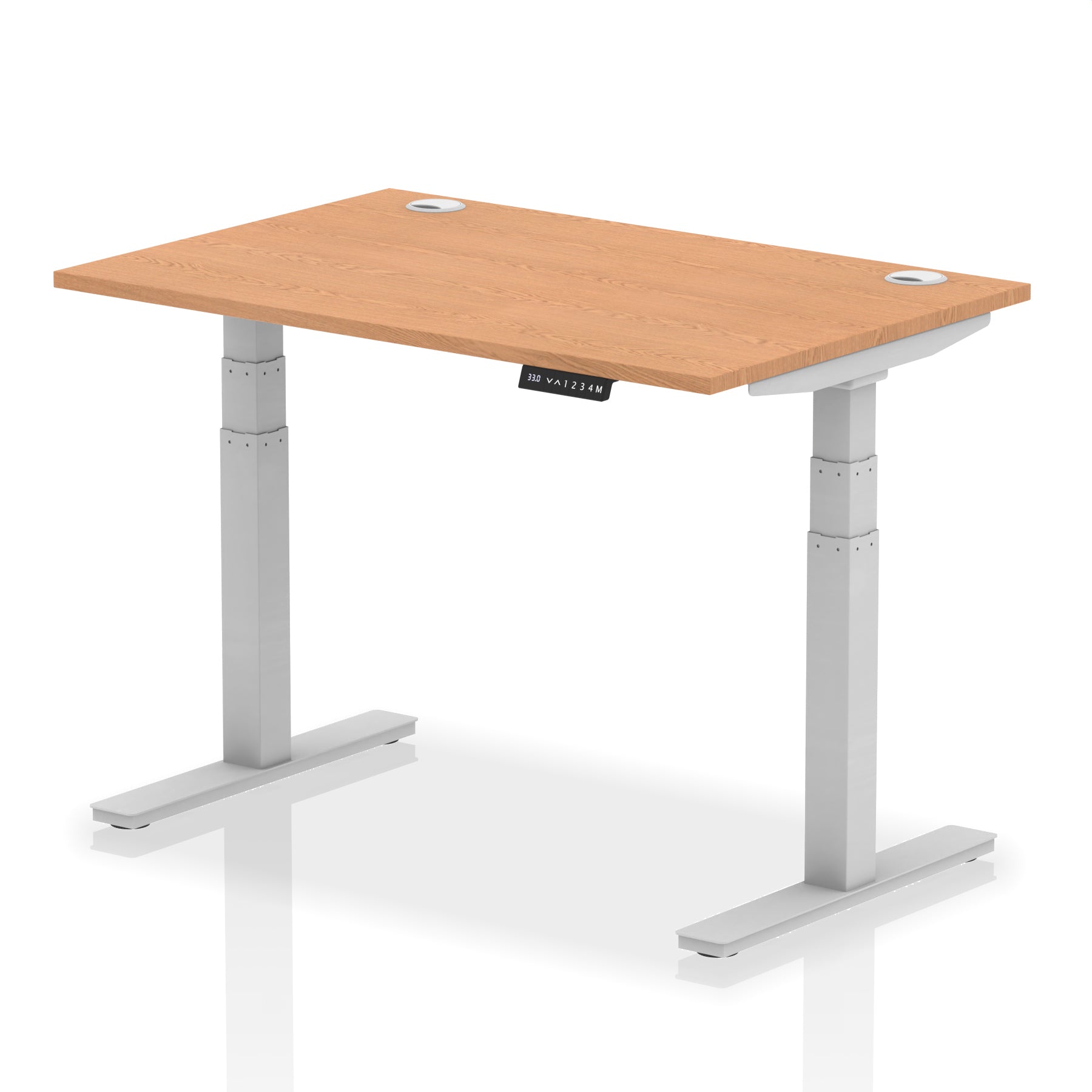 Air Height Adjustable Desk With Cable Ports