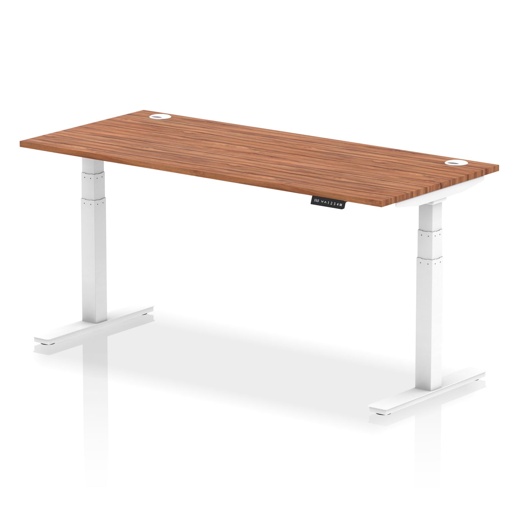 Air Height Adjustable Desk With Cable Ports