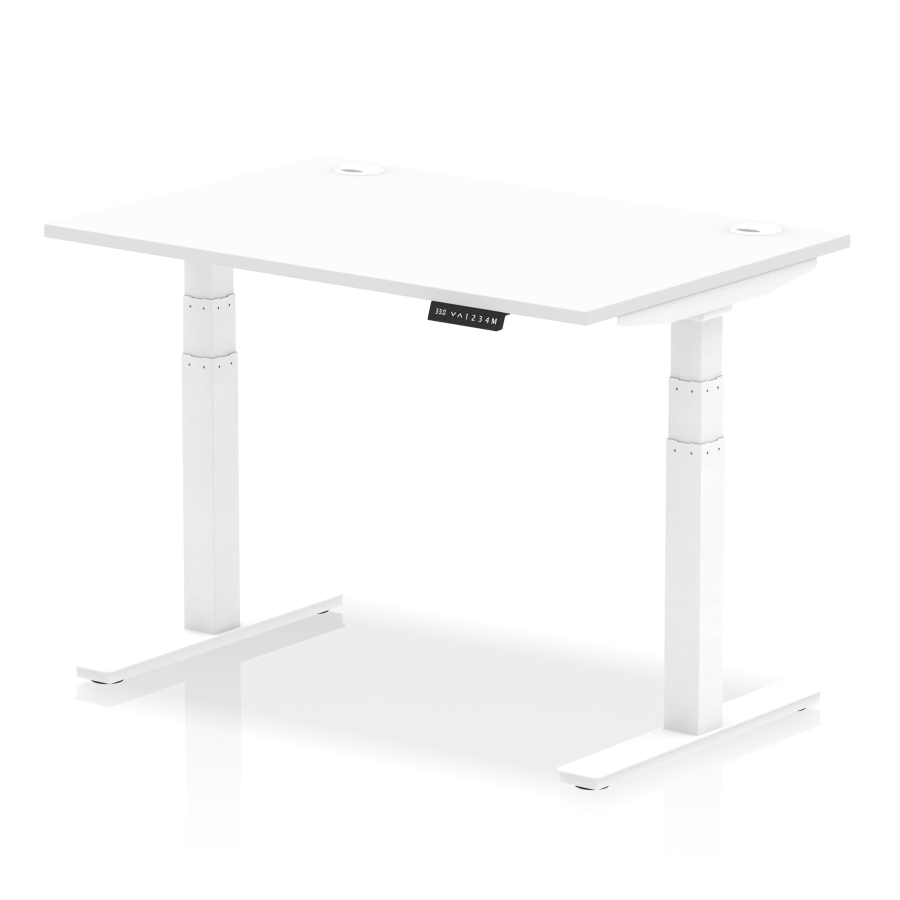 Air Height Adjustable Desk With Cable Ports