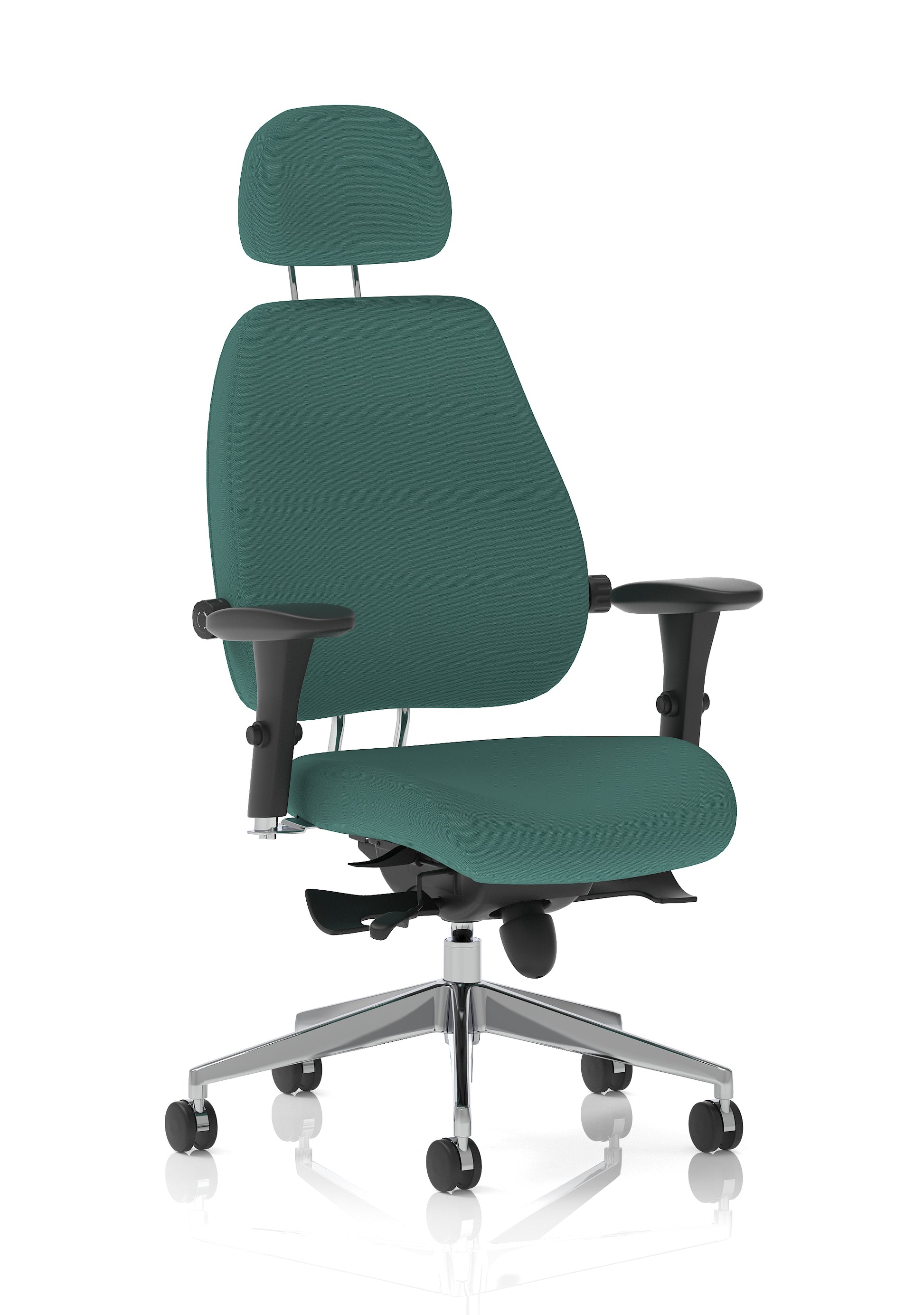 Chiro Plus Ultimate High Back Ergonomic Posture Chair with Arms and Headrest