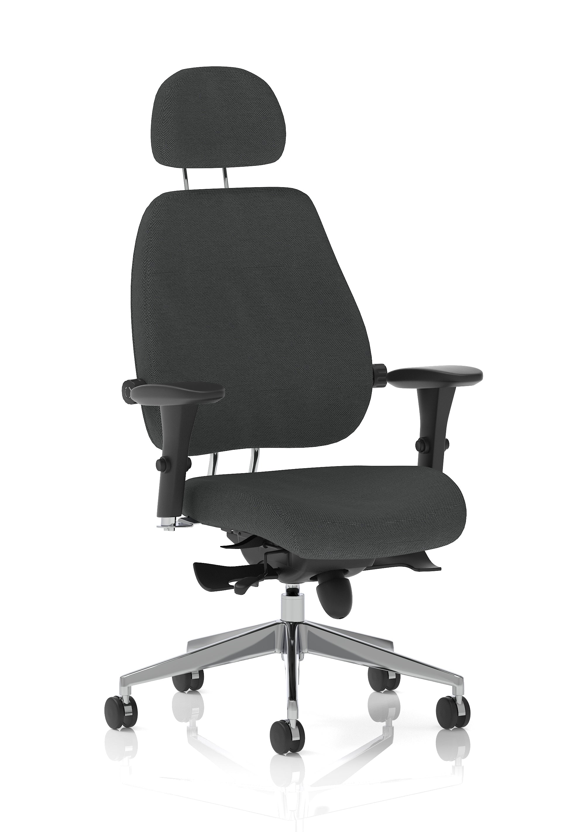 Chiro Plus Ultimate High Back Ergonomic Posture Chair with Arms and Headrest