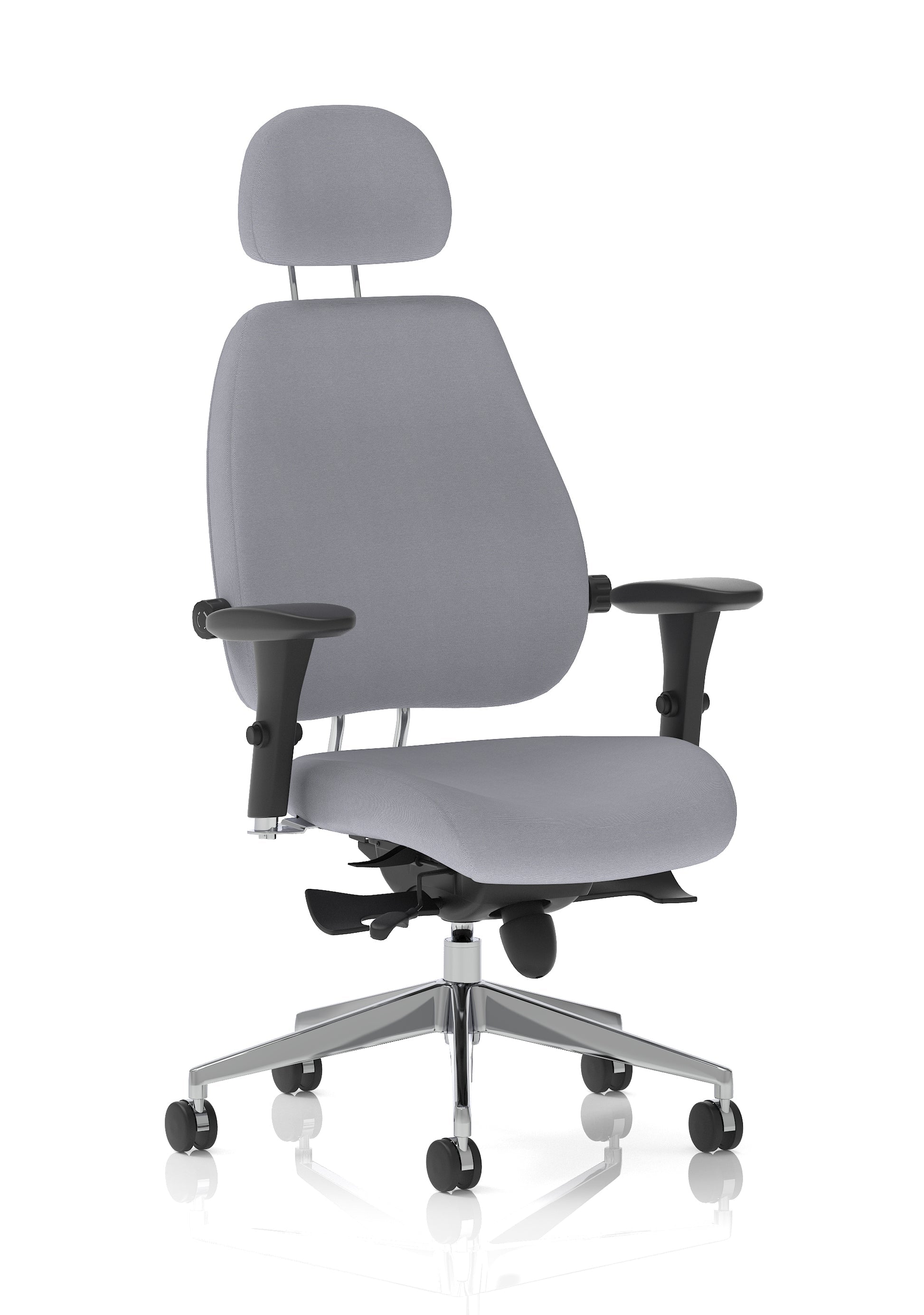 Chiro Plus Ultimate High Back Ergonomic Posture Chair with Arms and Headrest