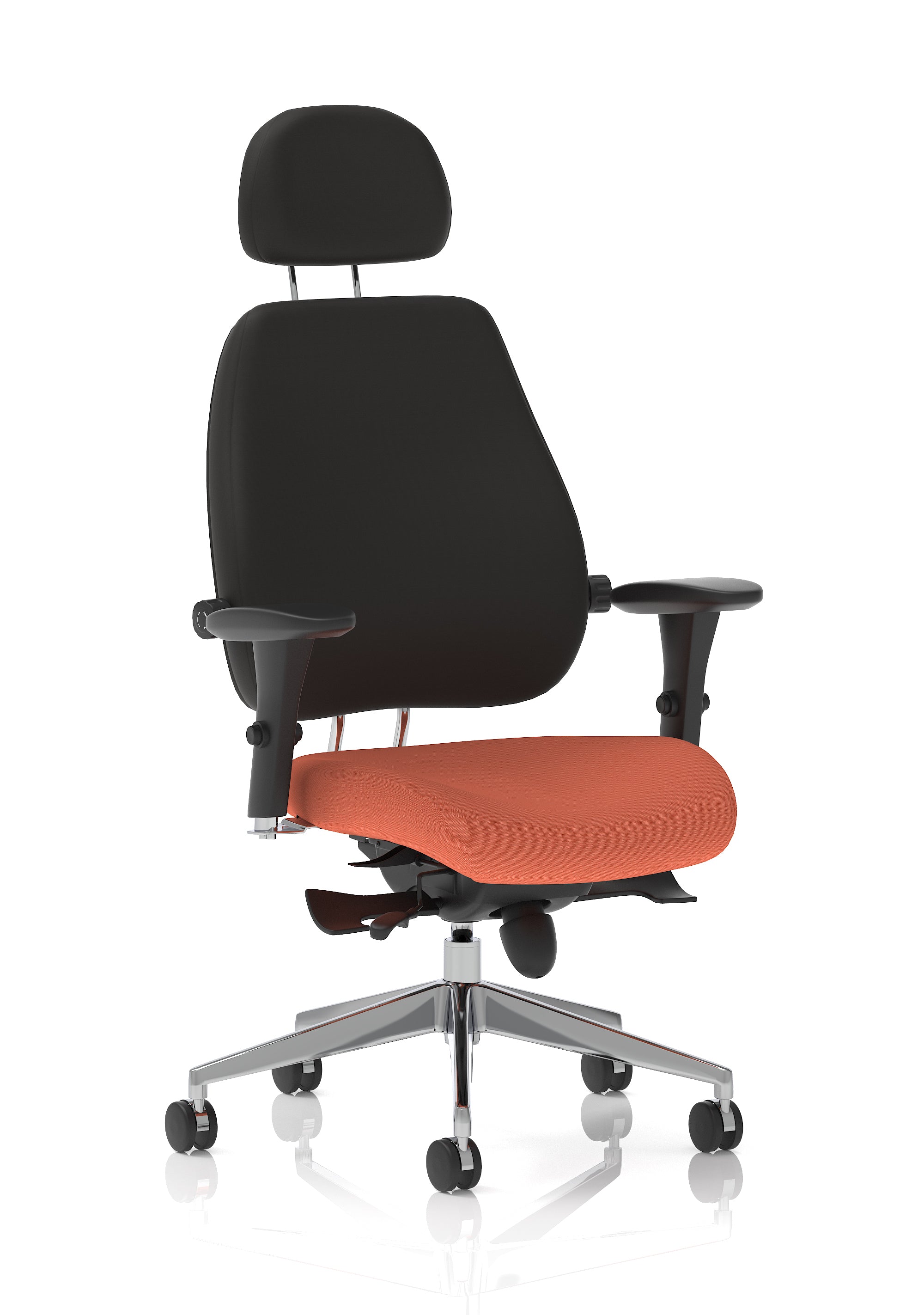 Chiro Plus Ultimate High Back Ergonomic Posture Chair with Arms and Headrest